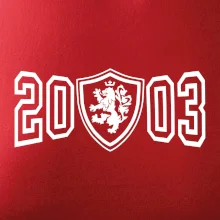 Narozeninový motiv - znak - 2003