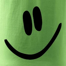 Emoji bez obrysu - usměv