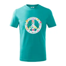 Peace and love symbol