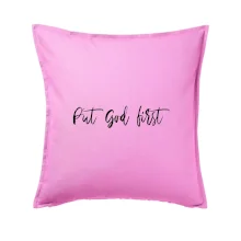 Put God first psací nápis