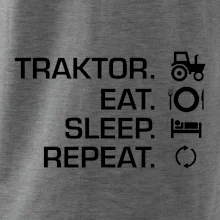 Traktor eat sleep repeat