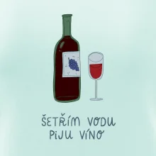 Šetřím vodu piju víno (studio-arte.cz)