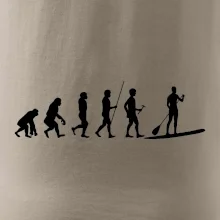 Evoluce paddleboard muž