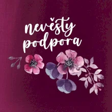 Nevěsty podpora květy růžové
