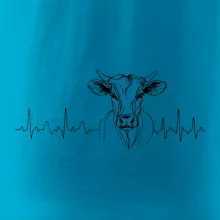 EKG křivka kráva