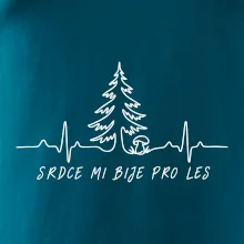 Srdce mi bije pro les