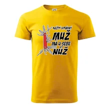 Každý správný muž, má u sebe nůž