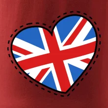 Británie srdce prso