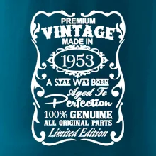 Vintage Etiketa - 1953