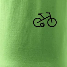 Obrázek kola na prsu ebike