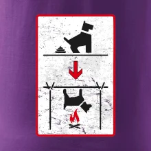 Tričko pro odpůrce sraní na chodníku