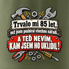 Trvalo mi  85 let, než jsem posbíral všechno nářadí