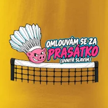 Badminton omluva za prasátko