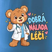 Dobrá nálada léčí - medvídek doktor s palcem nahoru