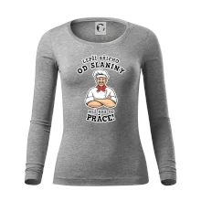 Lepší břicho od slaniny než hrb od práce