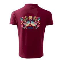 Folklor - dva barevní ptáčci