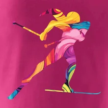 Barevná běžkařka