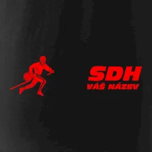 Hasičský sport SDH + váš název ČERVENÁ