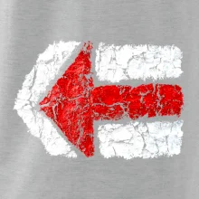 Párová turistická značka  červená