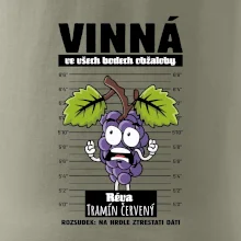 Vinná réva odsouzena Tramín červený