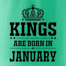 Kings are born in January
