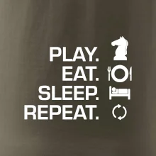 Eat sleep play - šachy