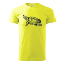 Tužkou kreslená želva