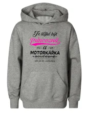 Je těžké být princezna - motorkářka