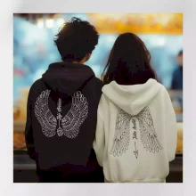 Párova mikina - Jeho anděl , Její strážce