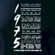 Pro rockera k narozeninám 1975