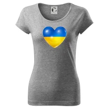 Ukrajina srdce vlajka Ukrajina srdce vlajka