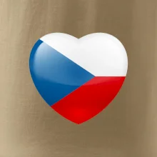 České srdce - vlajka