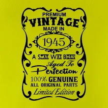 Vintage Etiketa - 1945