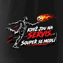 Nohejbalový pekelný servis