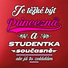 Je těžké být princezna - studentka