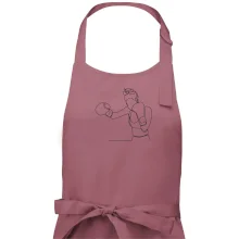 Žena boxerka jedním tahem