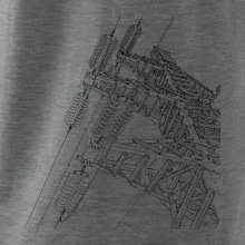 Nákres stožáru vysokého napětí