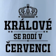 Králové se rodí v červenci