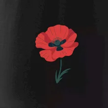 Vlčí mák kreslený velký