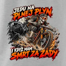 Kostlivec na horském kole ujíždí smrti