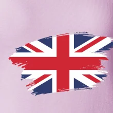 Britská vlajka roztrhaná