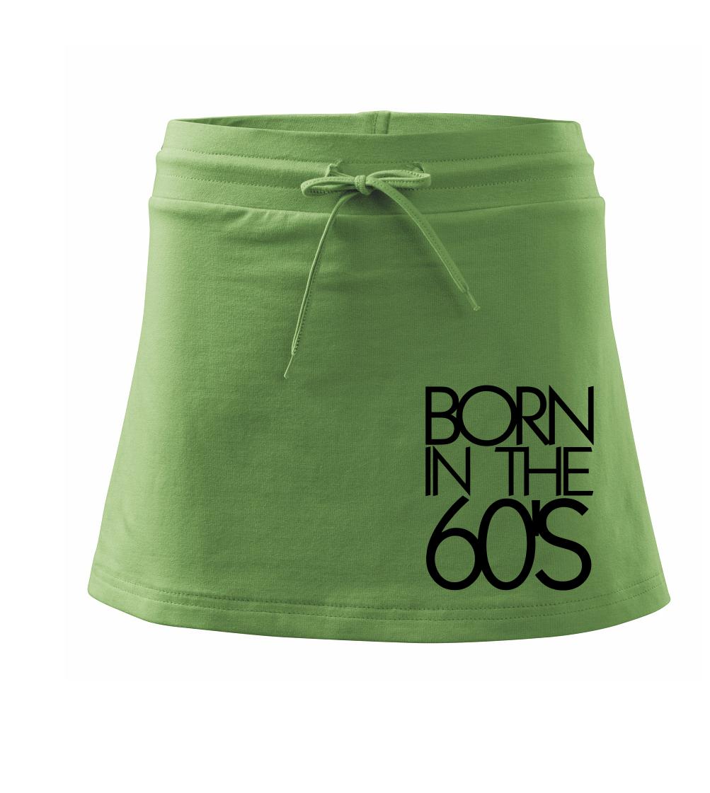 Born In The 60\'s - Sportovní sukně - two in one