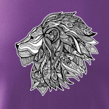 Hlava lva - mandala