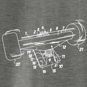 Skateboard nákres kolečka