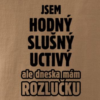 Jsem hodný, slušný, uctivý, rozlučka