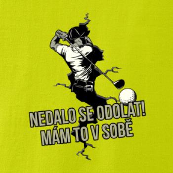 Nedalo se odolat, mám to v sobě golf