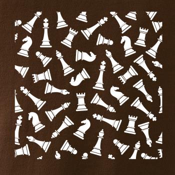 Šachové figurky ve čtverci