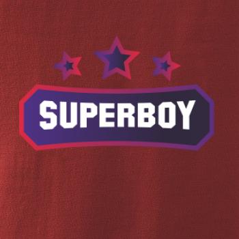 Superboy - nápis barevný