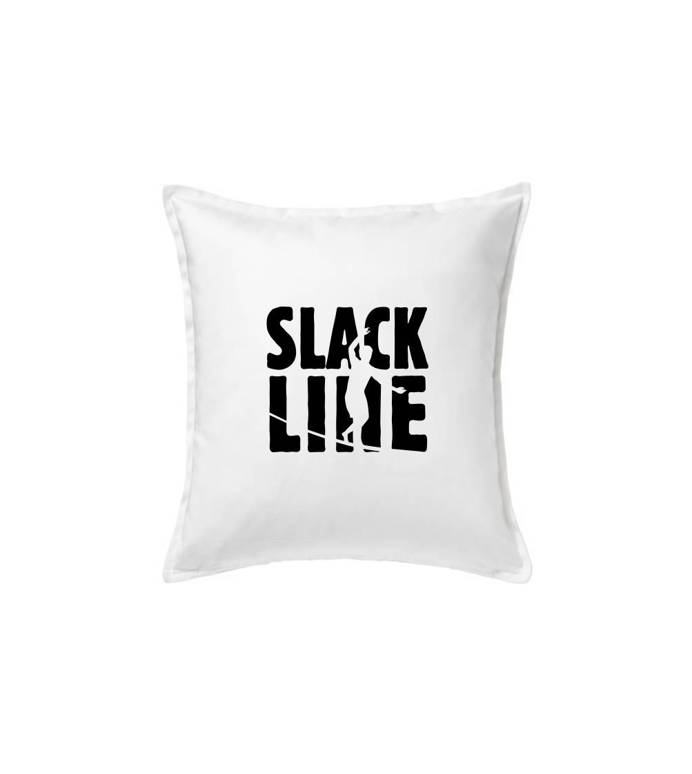 Slackline nápis - Polštář 50x50