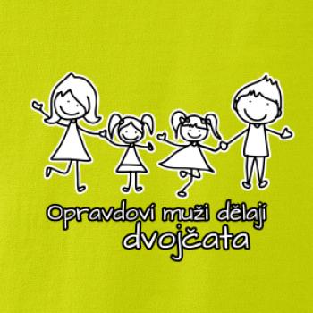 Opravdoví muži dělají dvojčata - holka holka